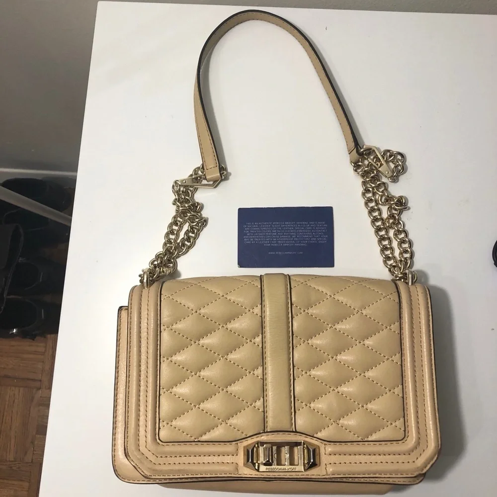 Rebecca Minkoff Love Crossbody Quilted Leather Bag